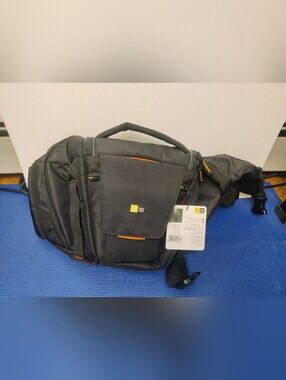 Case Logic Black and Orange Men's Sling Messenger Bag